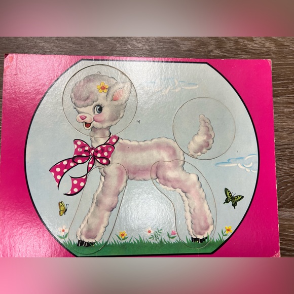 RARE 1956 Saalfield Pub Co Children’s Animal Change-O's Game - Doz Of Animals - Picture 1 of 5